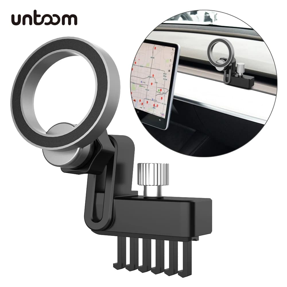 Soporte Magnético para Teléfono Móvil en el Auto, Compatible con Tesla Model 3 y Model Y, con Tecnología Magsafe