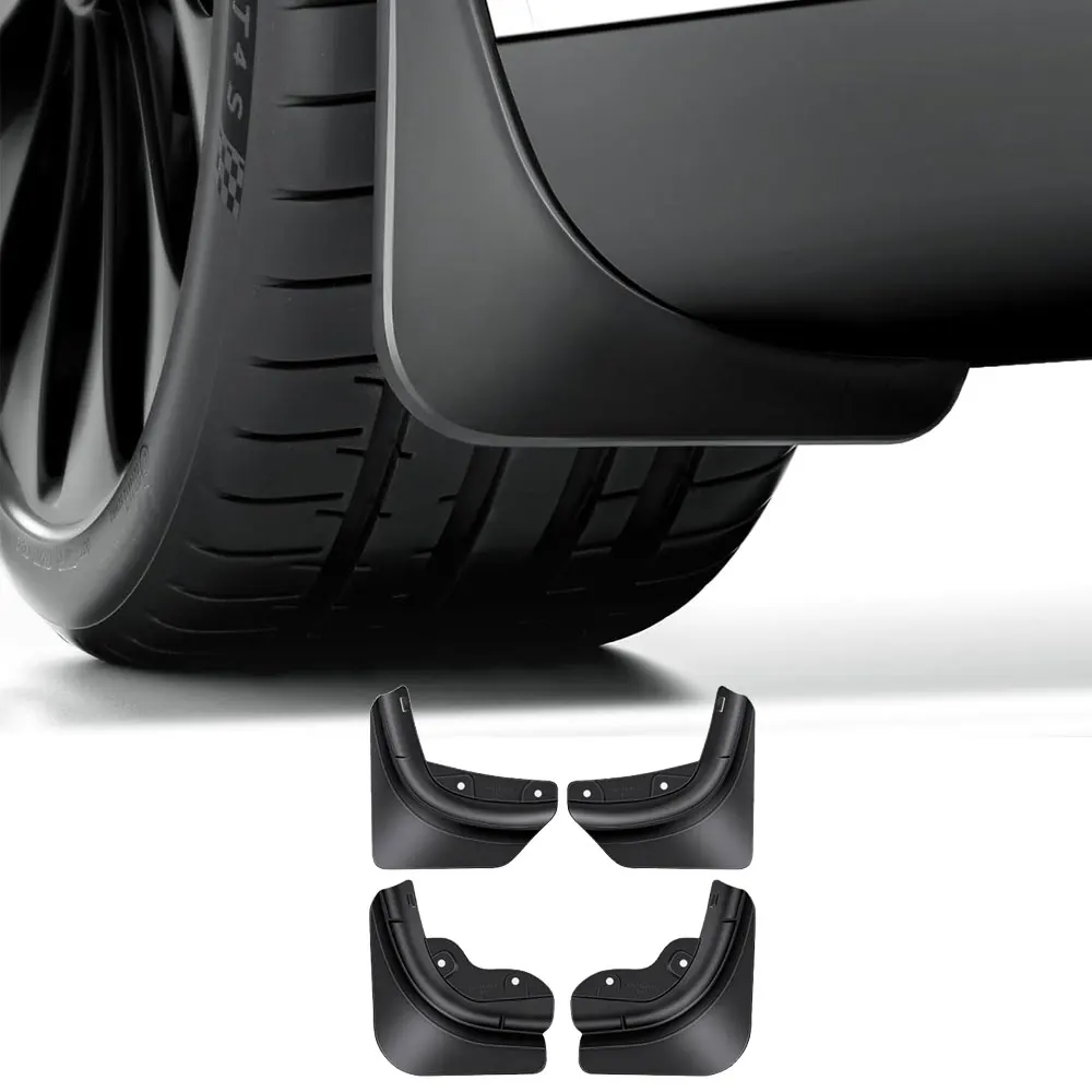 Para Tesla Model Y 2025 Juniper Model 3 guardabarros de las tierras altas, se mantiene limpio, protege la pintura, grado militar, protectores contra salpicaduras para todo tipo de clima