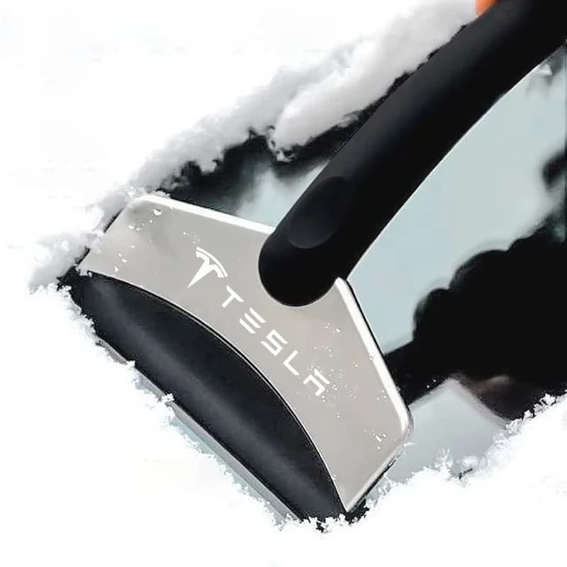 Removedor de pala de nieve para coche, raspador de hielo, herramienta de limpieza, accesorios para automóviles para Tesla Model 3 Model S Model X Model Y Cybertruck Roadster