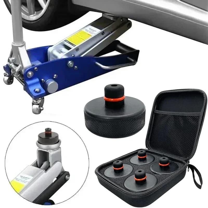 Para Tesla silicona Jack Lift Pad adaptador de punto para Tesla modelo 3 2024 modelo Y Juper modelo S modelo X accesorios de coche 2016-2025