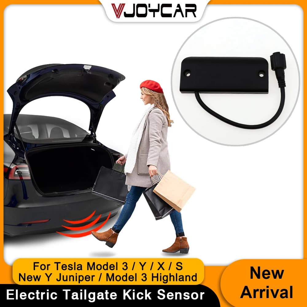 Para Tesla Model 3 Y X S Y Juniper 3 Highland todo alcance Sensor de patada de pie apertura automática puerta trasera apertura eléctrica inteligente del maletero
