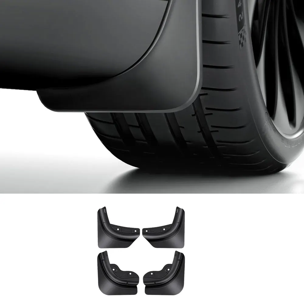 Para Tesla Model Y Model 3 highland 2026 accesorios guardabarros Stay Clean Protect pintura grado militar protectores contra salpicaduras para todo tipo de clima