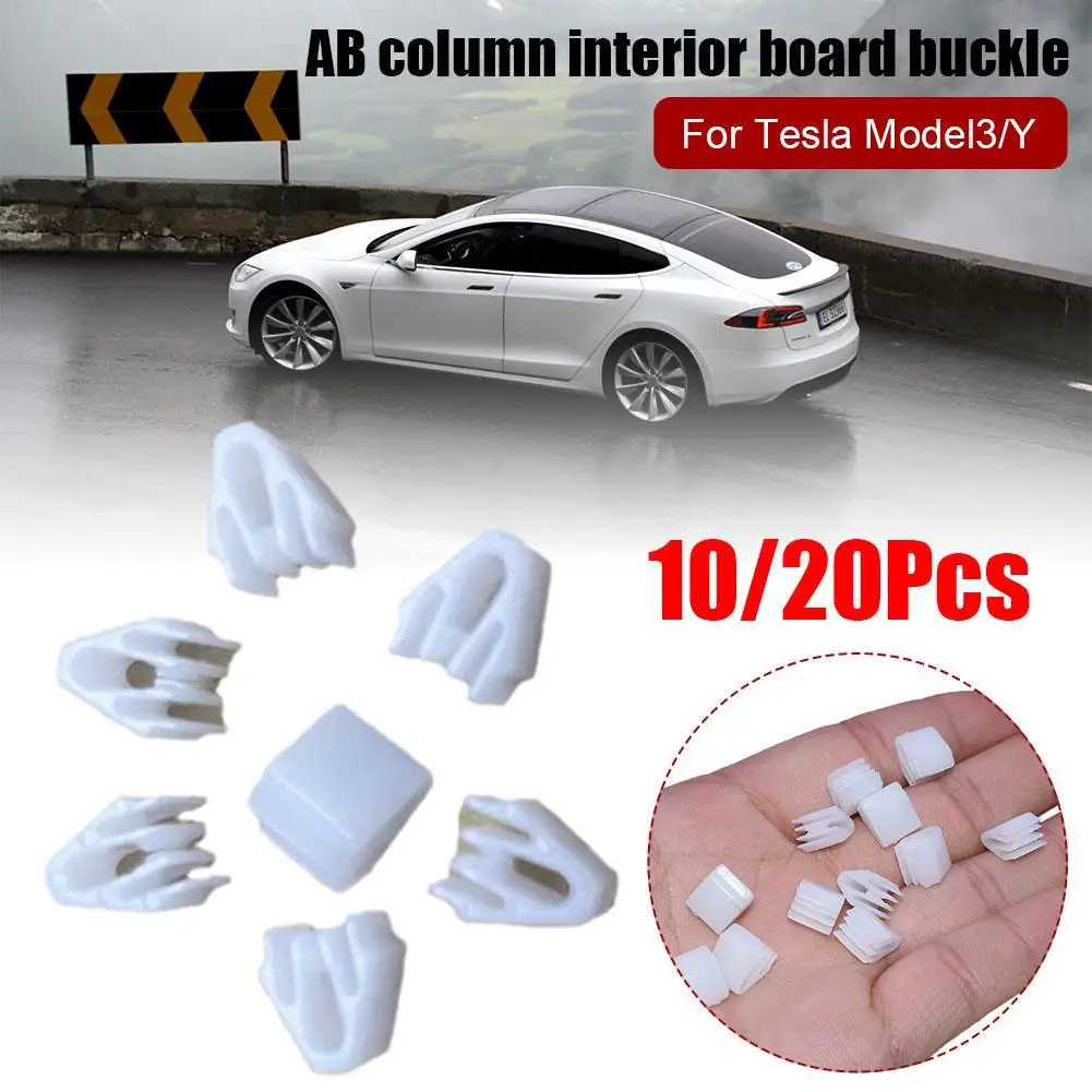 Para Tesla Y Clip de panel de navegación para tablero de control central: Proteja su pantalla interior con clip de hebilla de plástico