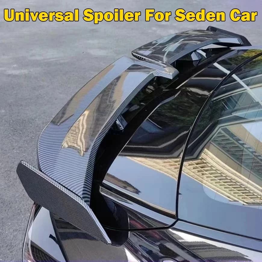 Tesla Parachoques de coche Universal modificado con parama de mariposa, alerón trasero sin alerón perparaado GT, aplicable a todas las piezas de coche, venta directa de fábrica